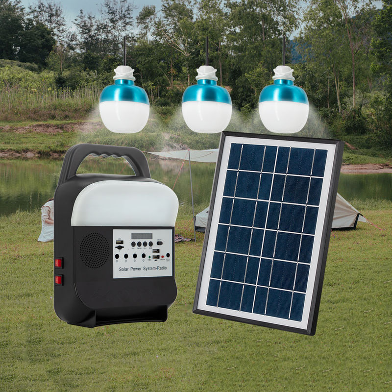 Giá đỡ tường chống thấm Hệ thống chiếu sáng năng lượng mặt trời IP65 DC 49,5cm * 40,5cm * 46cm