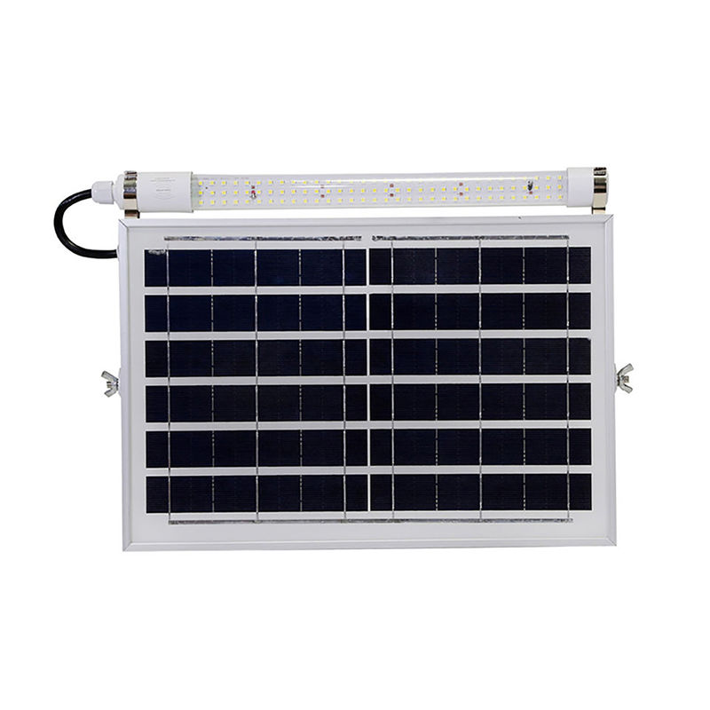 Điều khiển từ xa Đèn huỳnh quang năng lượng mặt trời 60W Ống làm vườn ngoài trời được điều khiển bằng nút