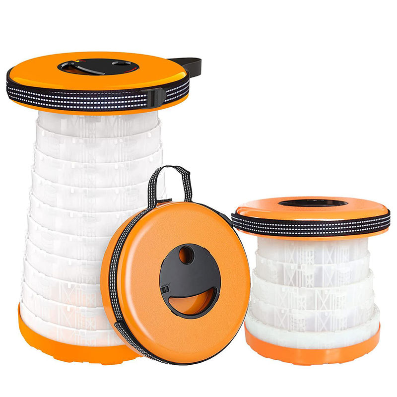 Ghế xếp ngoài trời bằng kính thiên văn với kiểu gấp di động đầy màu sắc nhẹ nhàng