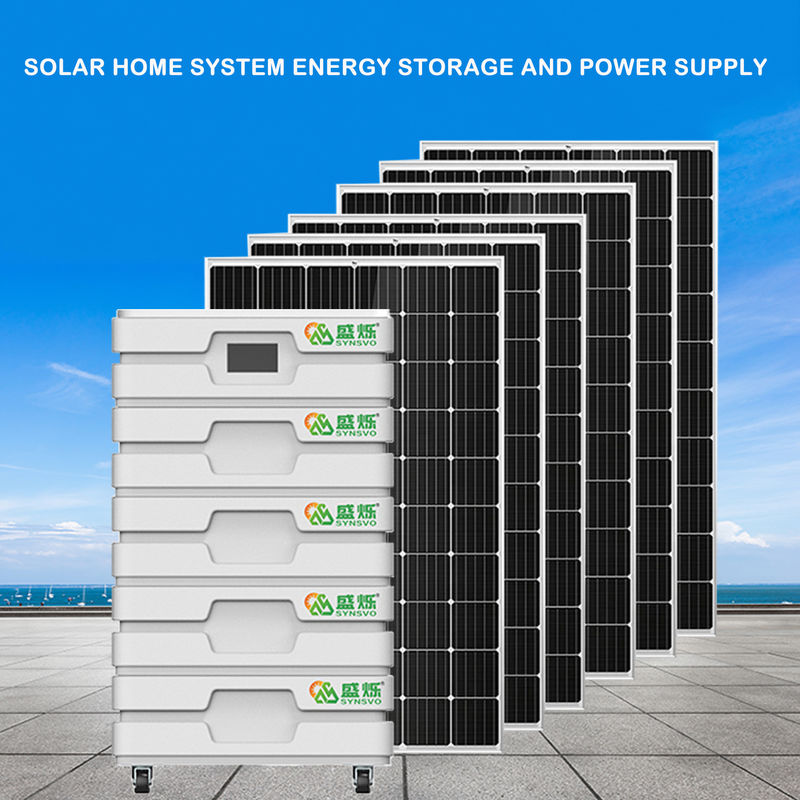 10KW 5kw Bộ công suất đầy đủ Máy phát điện năng lượng mặt trời Tắt lưới Hệ thống lưu trữ năng lượng tại nhà
