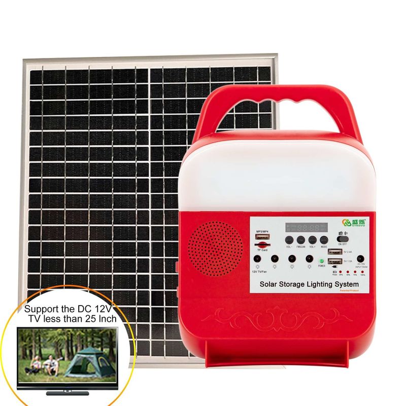Hệ thống đèn năng lượng mặt trời có thể sạc lại di động Home Mini cho ngôi nhà nhỏ trong nhà