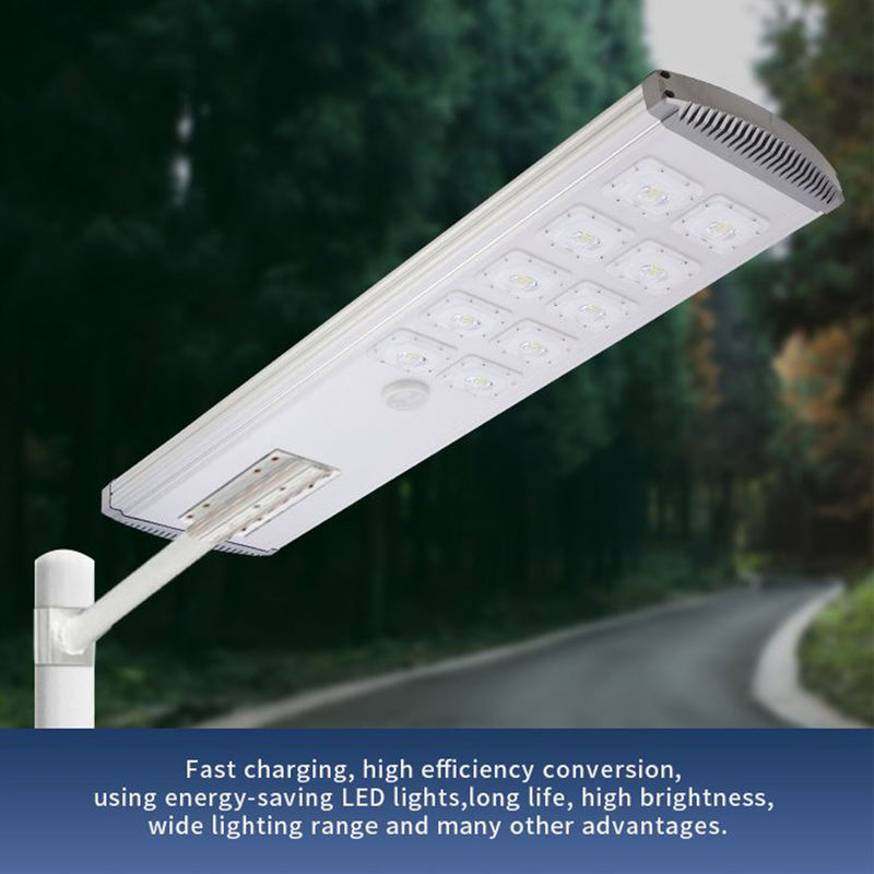 Bộ cảm biến IP65 chuyển động từ xa bằng năng lượng mặt trời tích hợp 1000W với cực pin Lithium