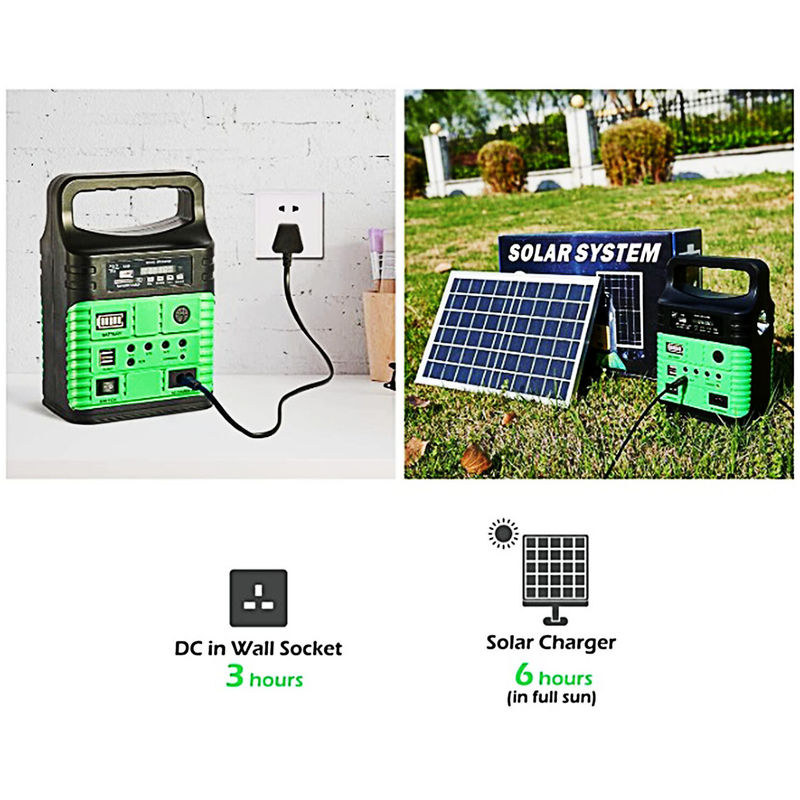 Bộ hệ thống chiếu sáng năng lượng mặt trời LE Power nhỏ Mini Cắm trại trong nhà Di động cho khu vực nông thôn
