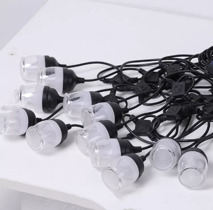 Đèn Led trang trí năng lượng mặt trời Đèn RGB ngoài trời Bữa tiệc Sân sau Quán cà phê Chống nước theo tiêu chuẩn IP65