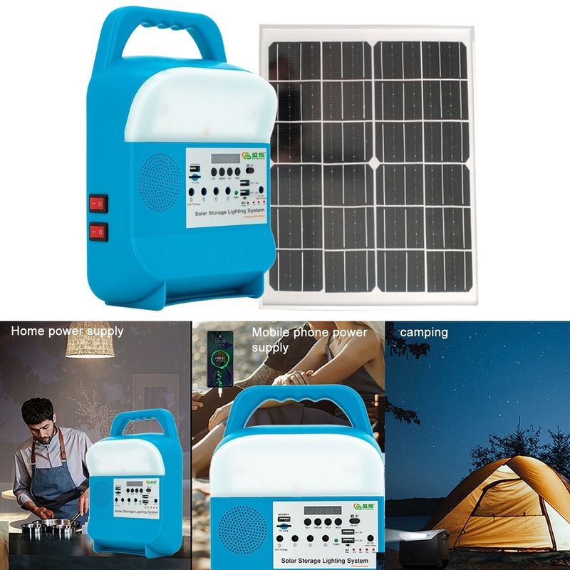 Trang chủ Năng lượng Hệ thống năng lượng mặt trời di động Bộ chuyển đổi ánh sáng Bộ sạc di động Dc / Ac Way
