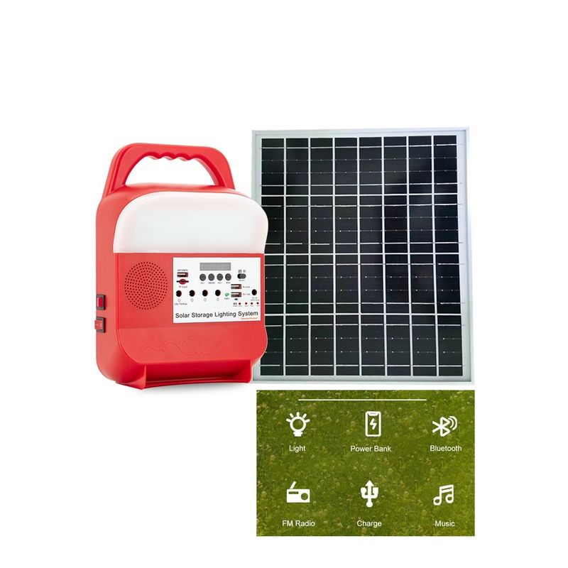 Bóng đèn năng lượng mặt trời có thể sạc lại 16V 16W ​​Đèn khẩn cấp 4 đến 30 giờ Đèn lồng cắm trại Led
