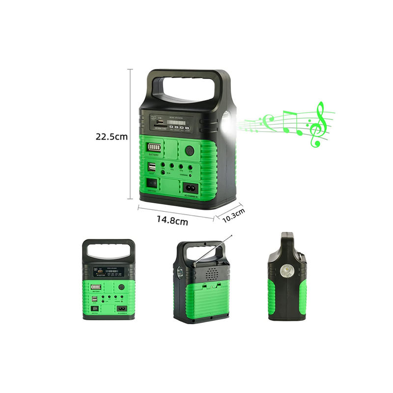 Nguồn di động Hệ thống tùy chỉnh Lưu trữ năng lượng cho cắm trại câu cá Nguồn dự phòng công suất cao 3790