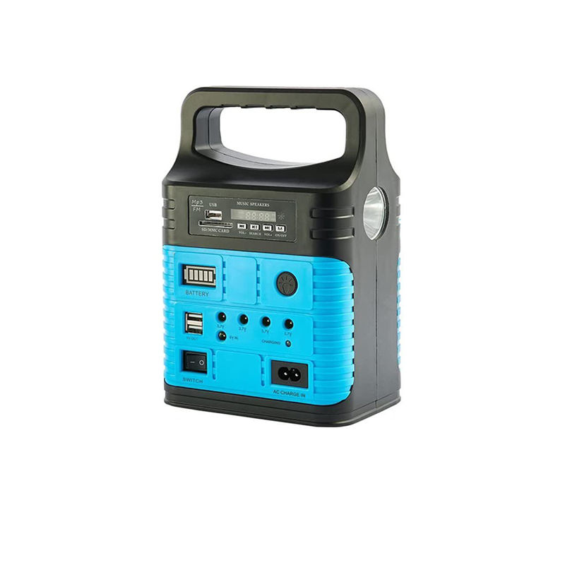 Mini Grid Off Grid Hệ thống chiếu sáng năng lượng mặt trời Chiếu sáng tiết kiệm năng lượng Pin Bộ đèn năng lượng mặt trời cho Châu Phi OEM / ODM