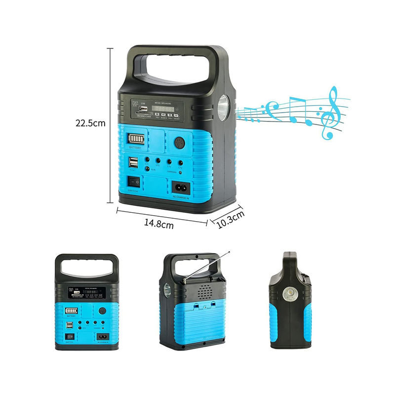Sạc năng lượng mặt trời Hệ thống năng lượng mặt trời 30W Hệ thống năng lượng mặt trời gia đình Hệ thống năng lượng mặt trời gắn trên mái nhà