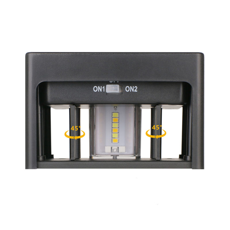 Chiếu Sáng Mặt Trời Đèn Tường Năng Lượng Mặt Trời Cảm Biến 3.7V Đèn Sân Vườn Chống Nước Trang Trí Bắc Âu