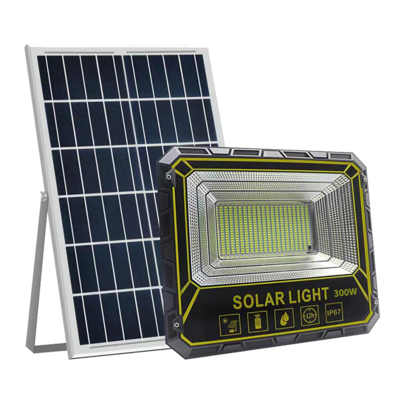 Đèn năng lượng mặt trời tường lũ 300W 600W Cảm biến ngoài trời Đèn led sân vườn chống nước DC 6V