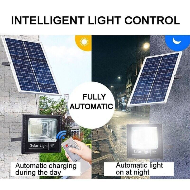 Đèn năng lượng mặt trời siêu năng lượng 300W Thời gian điều khiển từ xa thể thao đường phố ngoài trời
