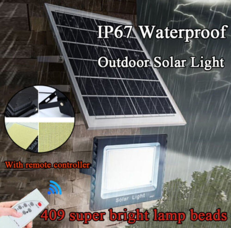 Đèn năng lượng mặt trời siêu năng lượng 300W Thời gian điều khiển từ xa thể thao đường phố ngoài trời