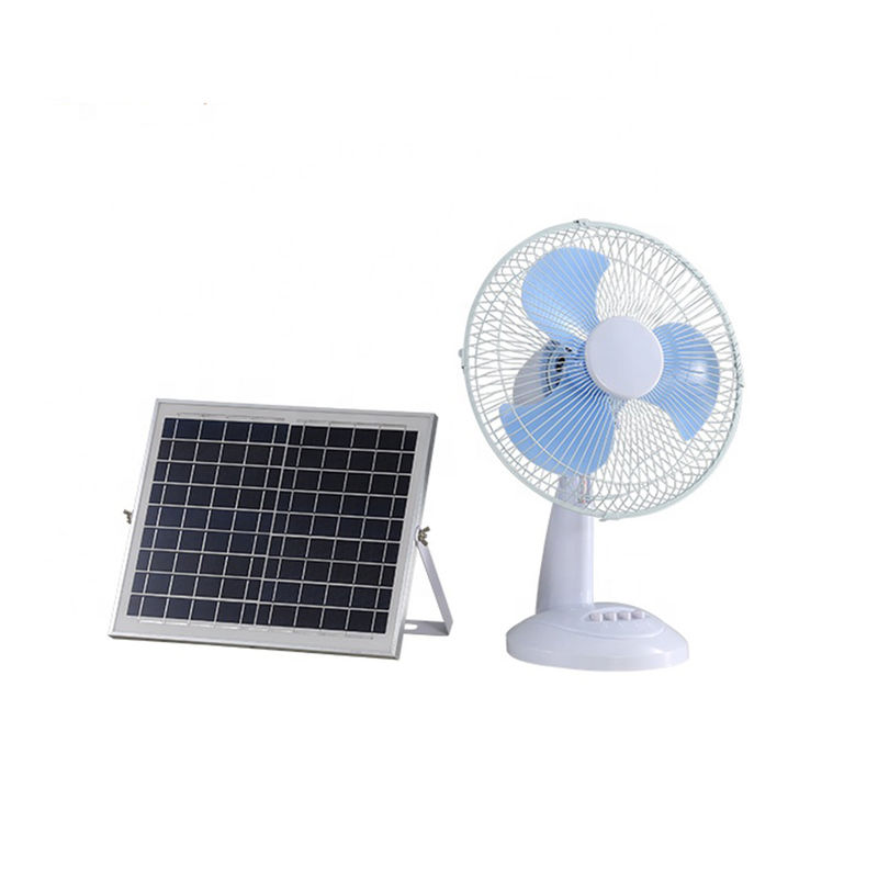 Quạt ngoài trời chạy bằng năng lượng mặt trời 15W Điều chỉnh 3 bánh răng cho quạt bệ tại nhà