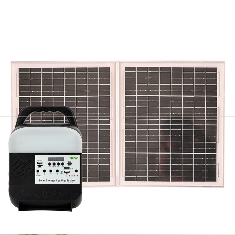 Bảng điều khiển năng lượng mặt trời 45W IP65 Đèn LED năng lượng mặt trời tại nhà Chất liệu ABS -20oC -60oC Nhiệt độ làm việc Trạm phát điện di động Năng lượng mặt trời