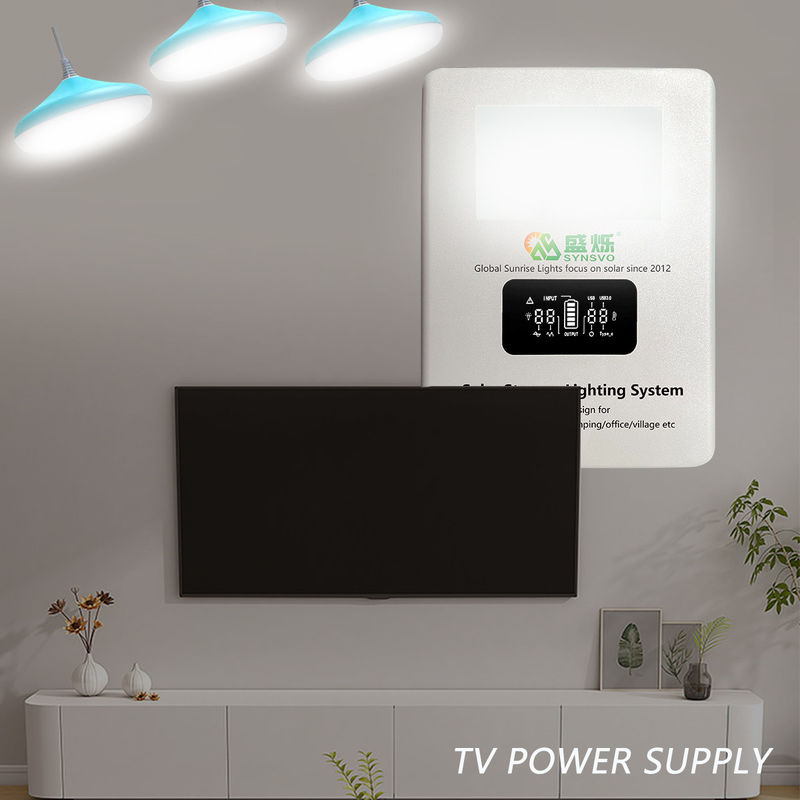 Hệ thống năng lượng tấm pin mặt trời 40W/60W 16V Máy phát điện năng lượng mặt trời di động Lithium Lifepo4