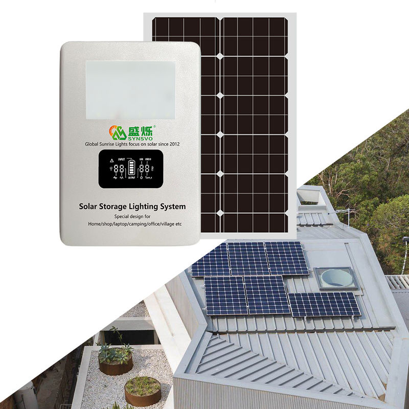 Hệ thống năng lượng mặt trời hiệu quả 97% với pin 16V 12,5ah và 16V 25ah được đóng gói trong hộp các tông 938