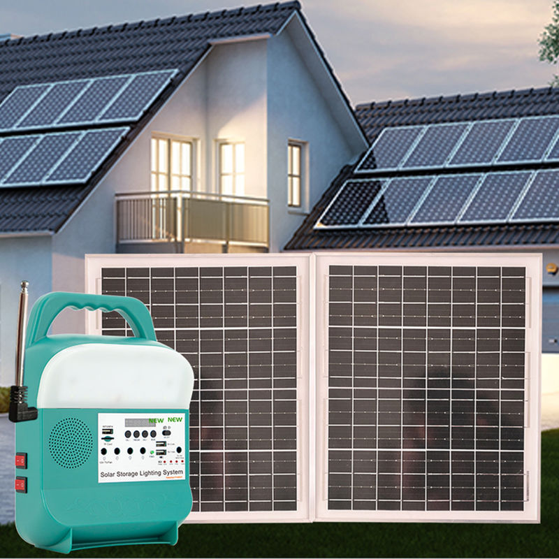 Bộ đèn năng lượng mặt trời 32W 16V dùng cho gia đình Đèn thần tiên chạy bằng năng lượng mặt trời SRE-816
