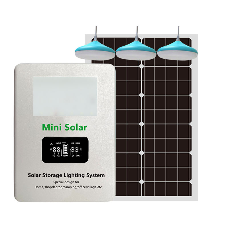 SRE-938 Biến tần năng lượng mặt trời lai Bộ lưu trữ năng lượng PV treo tường với đèn LED 6W có sạc Mppt
