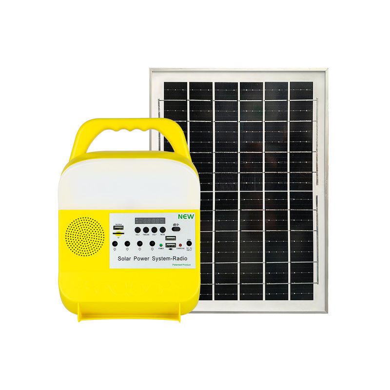Bóng đèn năng lượng mặt trời 8000mah 5W/*3 bóng LED 17.1*8*25cm SRE-6820 chạy trong nhà