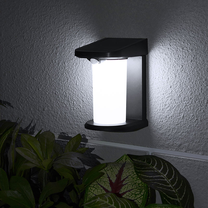 Điện năng lượng mặt trời đèn LED tường ngoài trời cảm biến chuyển động 80 CRI 45LM chống nước cảm biến chuyển động an ninh năng lượng mặt trời
