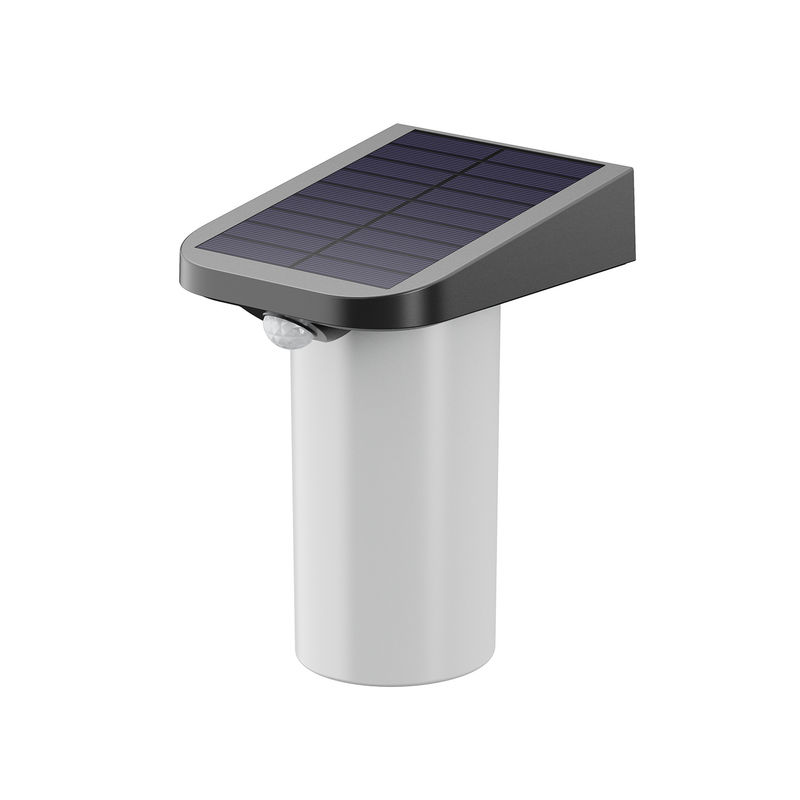 IP54 chống nước LED Mặt trời tường ánh sáng màu đen Thẻ 59 * 55.4 * 42.5cm B720