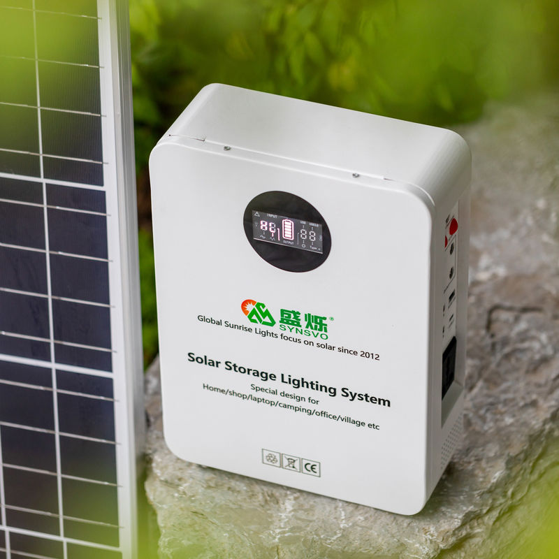 300W Công suất điện Động cơ năng lượng mặt trời di động với tấm pin mặt trời đơn tinh quang Động cơ năng lượng mặt trời để chạy tủ lạnh