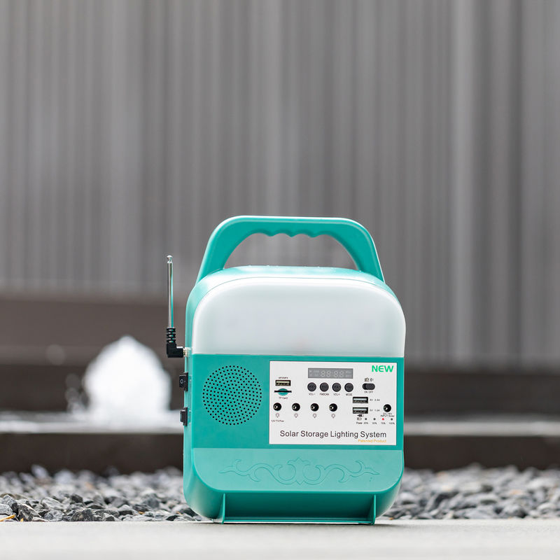 12.8V 10000mah Capacity pin Hệ thống chiếu sáng mặt trời gia đình với IP 65 Offgrid Hệ thống năng lượng mặt trời gia đình