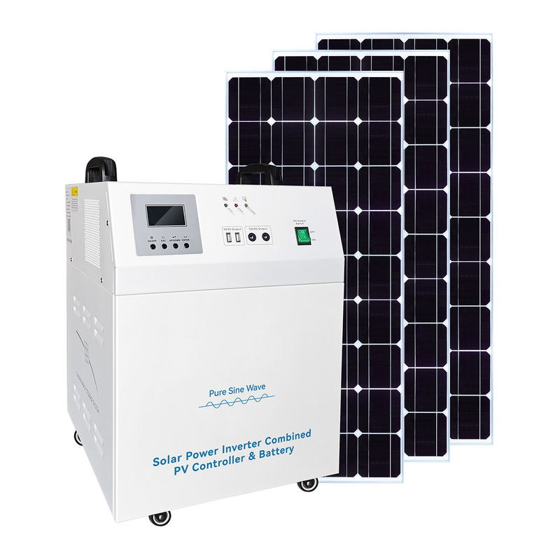 Máy phát pin năng lượng mặt trời 100W 50Hz/60Hz Với hệ thống năng lượng chiếu sáng pin chứng nhận ISO