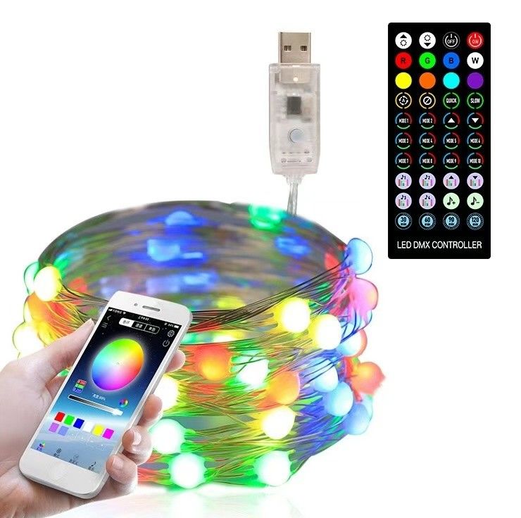 Lễ hội lễ hội Đèn trang trí năng lượng mặt trời Giáng sinh Đèn năng lượng mặt trời nhỏ cho vườn cổ tích