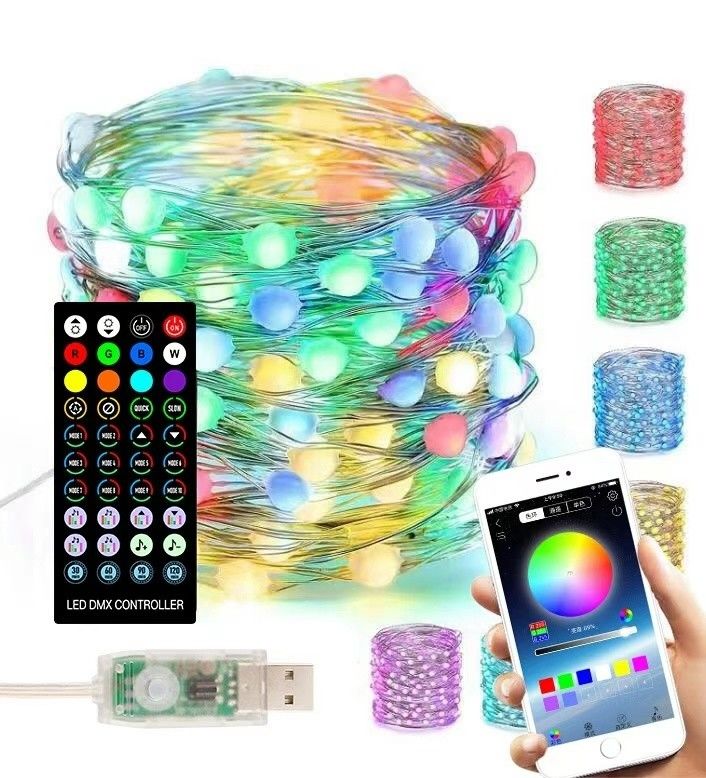 Lễ hội lễ hội Đèn trang trí năng lượng mặt trời Giáng sinh Đèn năng lượng mặt trời nhỏ cho vườn cổ tích