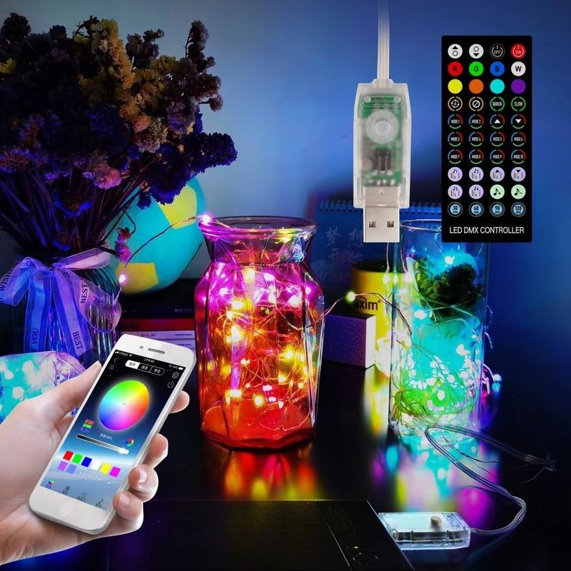 Lễ hội lễ hội Đèn trang trí năng lượng mặt trời Giáng sinh Đèn năng lượng mặt trời nhỏ cho vườn cổ tích