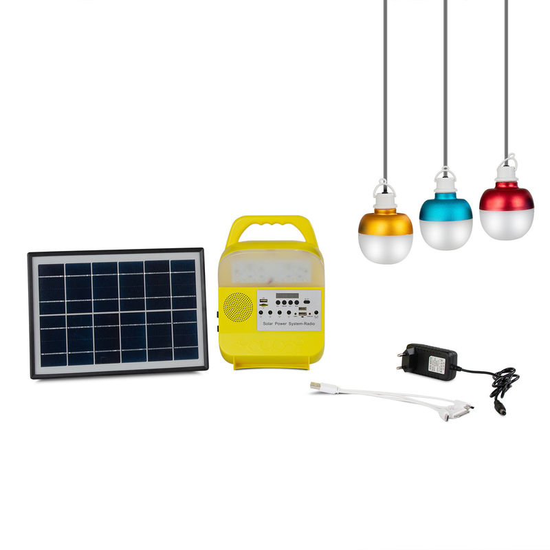 Đèn LED chiếu sáng năng lượng mặt trời Quầy hàng Tiết kiệm năng lượng Sản phẩm trong nhà Đèn cắm trại