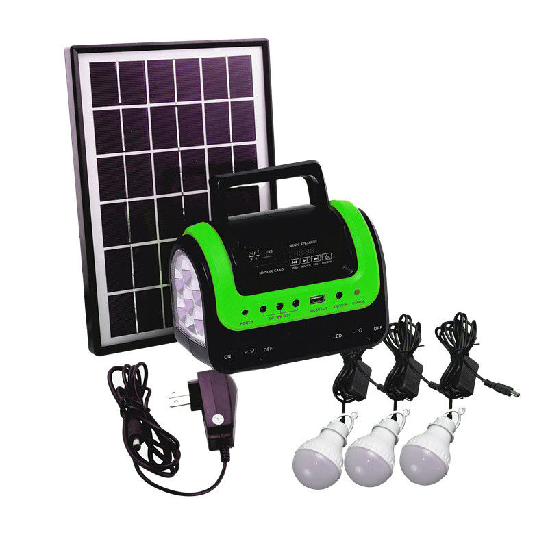 Đèn năng lượng mặt trời di động FCC EMC 5W 6V 12PCS SMD LED Car Boat Bộ đèn năng lượng mặt trời