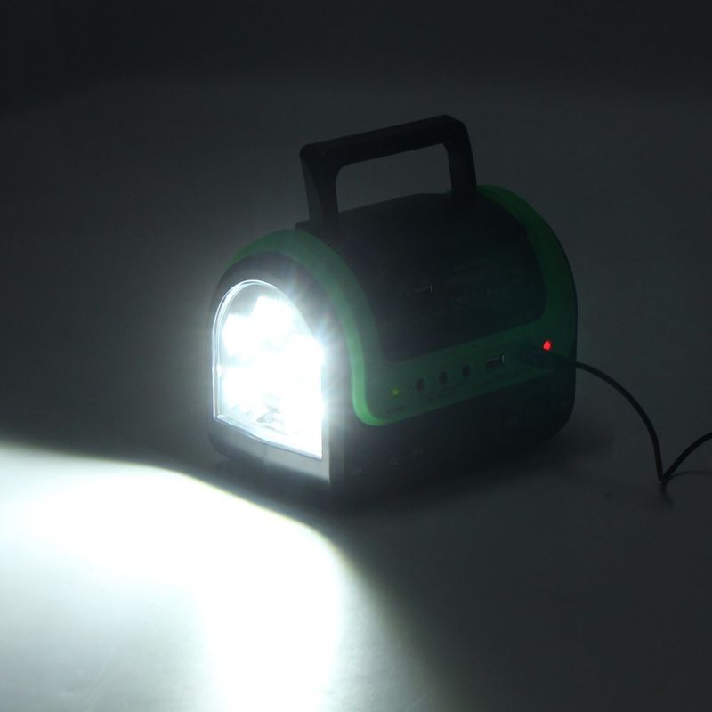 Đèn năng lượng mặt trời di động FCC EMC 5W 6V 12PCS SMD LED Car Boat Bộ đèn năng lượng mặt trời
