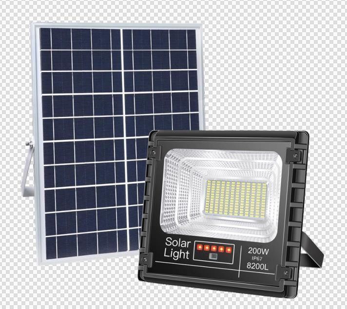 Bộ cảm biến chuyển động ánh sáng mặt trời lũ lụt ngoài trời LED Garden được hỗ trợ điều khiển ánh sáng thông minh