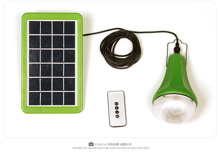 Bộ đèn Led bảng điều khiển năng lượng mặt trời 6W 6V Global Sunrise Thời gian làm việc 11 giờ đến 30 giờ
