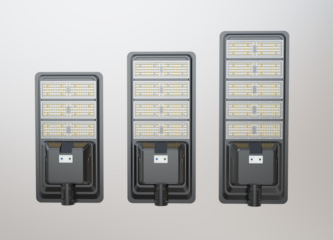 OEM Tất cả trong một Đèn đường năng lượng mặt trời 300w 400W 500w Đèn cảm biến năng lượng mặt trời