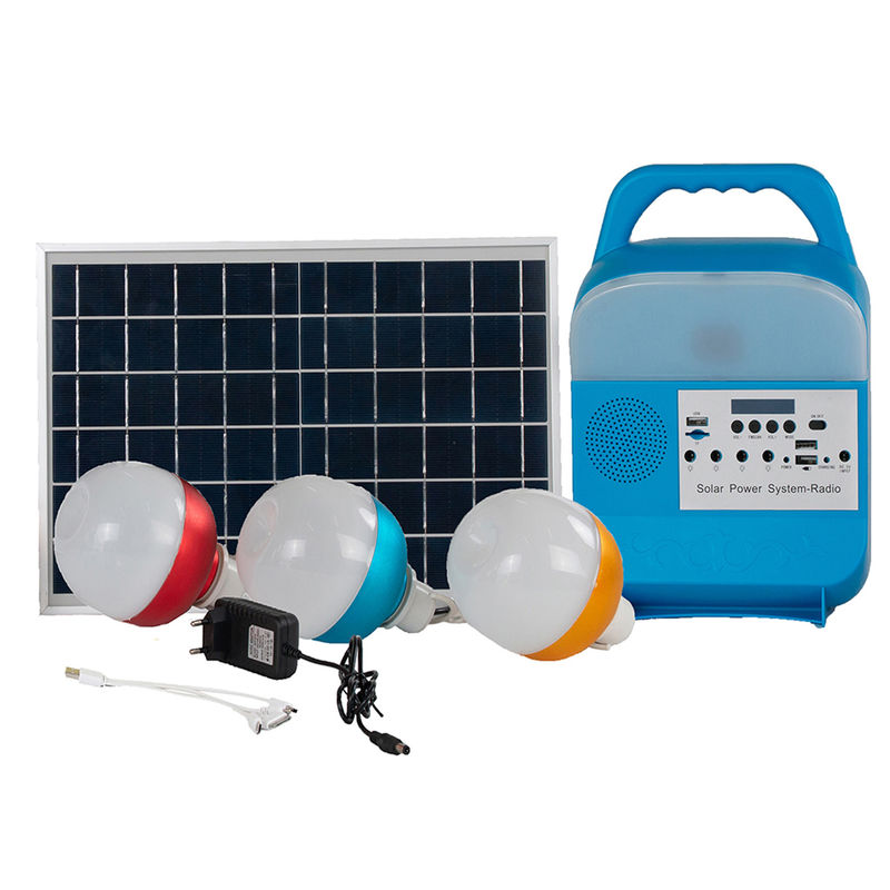 Đèn LED năng lượng mặt trời Bóng đèn năng lượng mặt trời với bảng điều khiển từ xa Bảng điều khiển chống nước trong nhà khẩn cấp