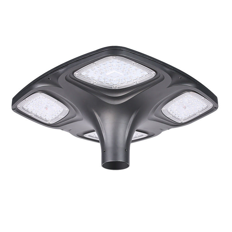 Đèn đường năng lượng mặt trời bằng nhôm đúc IP65 Tất cả trong một Đèn sân vườn năng lượng mặt trời UFO 40W