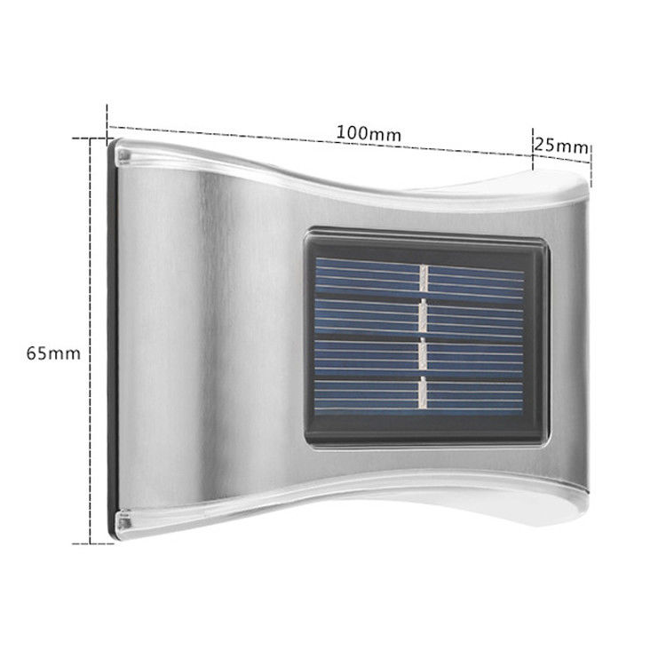 Global Sunrise 5V 1W Đèn tường sân vườn năng lượng mặt trời để trang trí ngoài trời