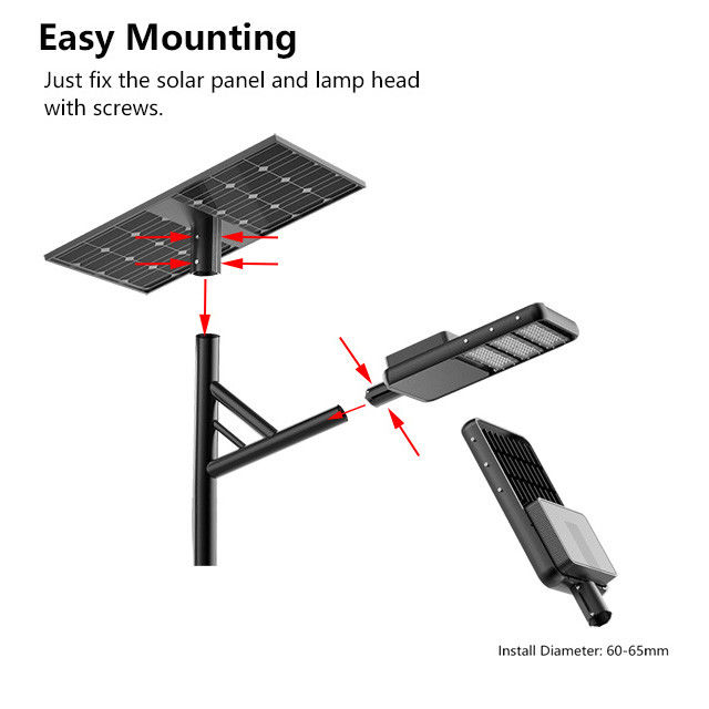 Đèn Led siêu sáng Điều khiển từ xa Cảm biến chuyển động PIR Đèn tường năng lượng mặt trời ngoài trời Đèn đường năng lượng mặt trời