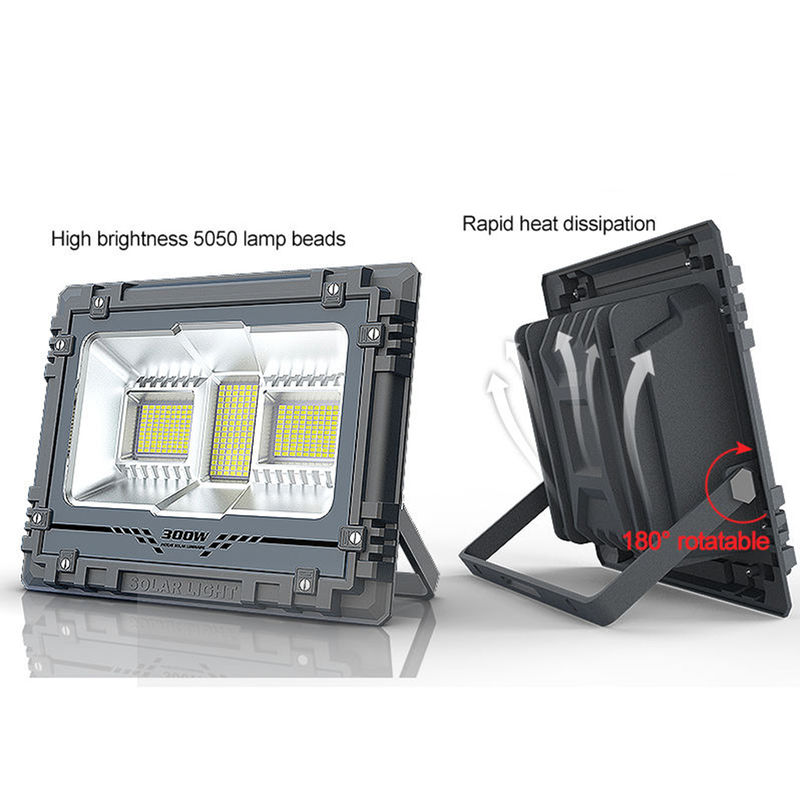 Đèn chiếu sáng năng lượng mặt trời ngoài trời IP65 200w 300w 500w 800w RGB Led chiếu sáng điểm năng lượng mặt trời