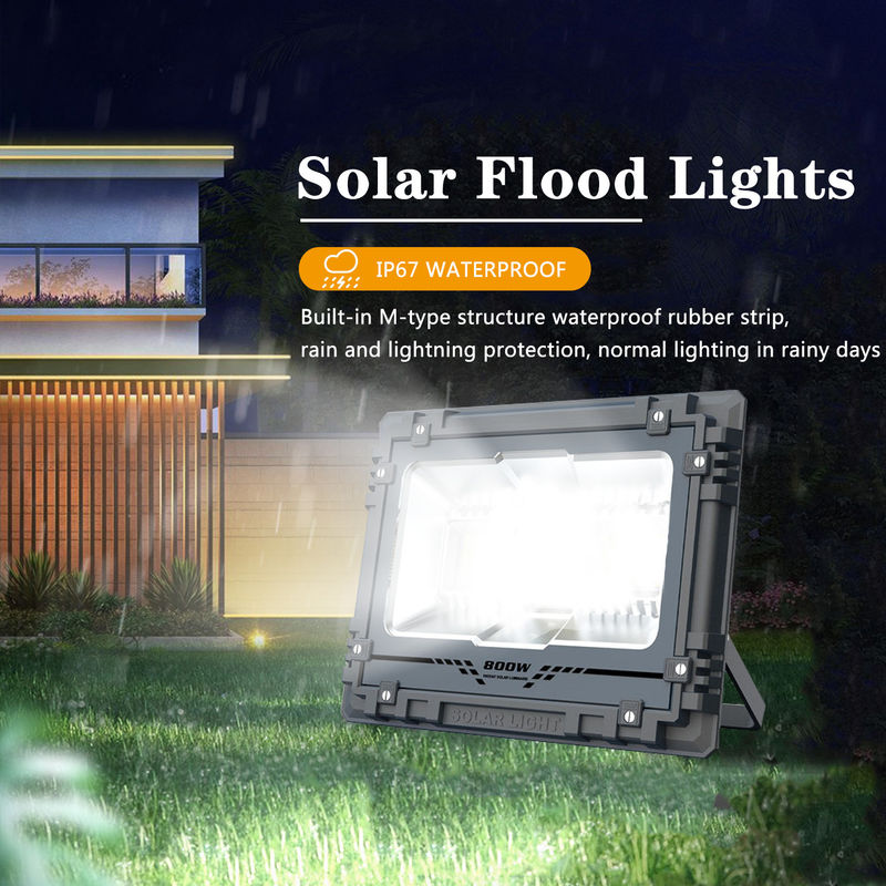 Đèn chiếu sáng năng lượng mặt trời ngoài trời IP65 200w 300w 500w 800w RGB Led chiếu sáng điểm năng lượng mặt trời
