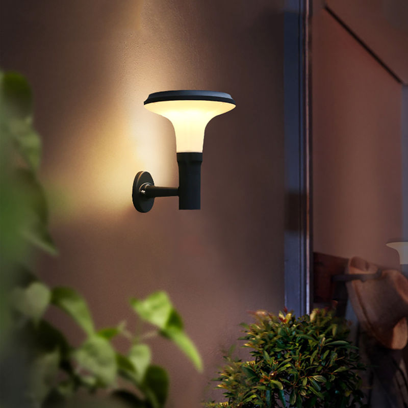 Đèn hiên chống nước Treo tường Đèn tường ngoại thất bằng nhôm Đèn ngoài trời nhỏ cho cửa nhà để xe