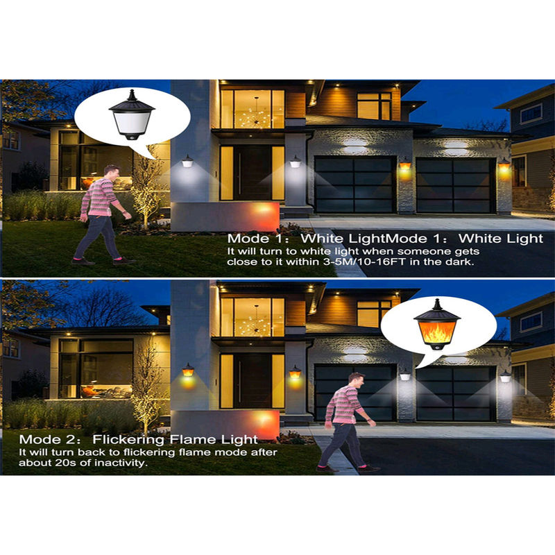 Sân nhấp nháy Ngọn lửa Đèn tường Trang trí ngoài trời Treo lửa Di chuyển Đèn lồng Led