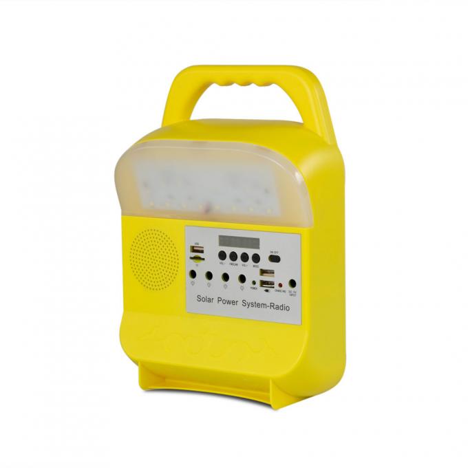 2021 New Solar Lights with Radio Solar Portable Power System Solar Radio Solar FM