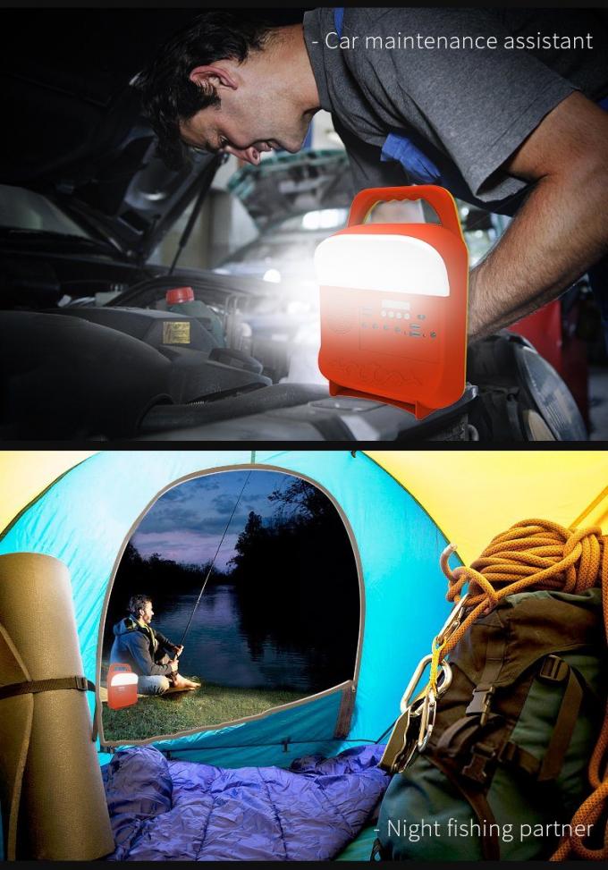 10W off Grid Solar Power System with FM Radio Phone Charging Solar Lighting System