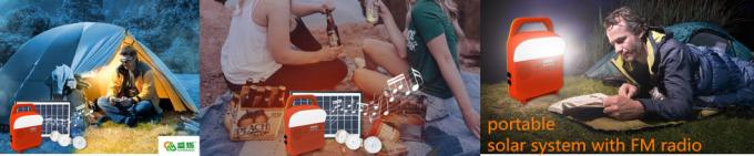 10W off Grid Solar Power System with FM Radio Phone Charging Solar Lighting System