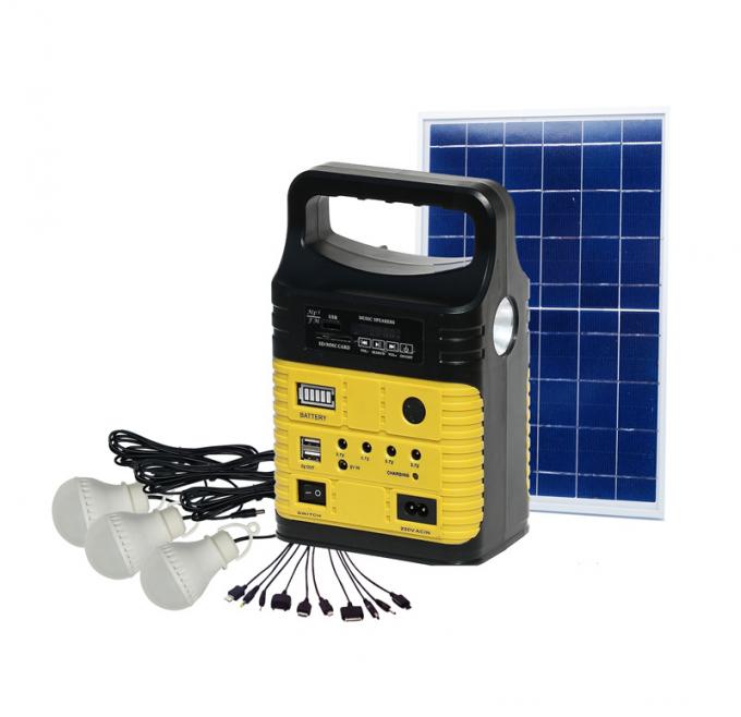10W Solar Lamp Solar FM Radio Solar Indoor Lighting 3790 Global Sunrise Lights